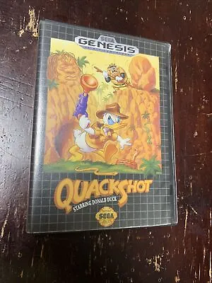 Quack Shot Starring Donald Duck Sega Genesis Game • $50