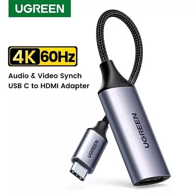 UGREEN 4K USB Type C To HDMI Adapter Cable For TV DAC PC MacBook Samsung Cm297 • $10.99