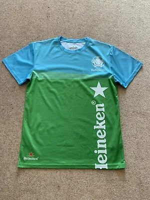 £5 • Buy Euro 2020 Football Heineken Short Sleeve T Shirt Size Small