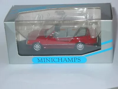 Wow Rare  Mercedes Benz  1994 W124 Ce E Class Cabriolet   Minichamps 1/43 Red • £59.95