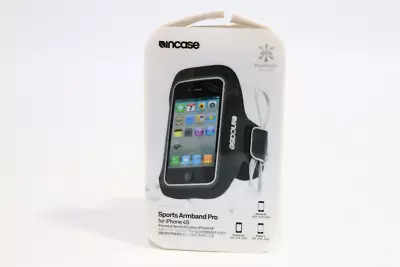 Incase Black & Silver Neoprene Sports Workout Armband Pro For IPhone 3/4/4S New • $6.59