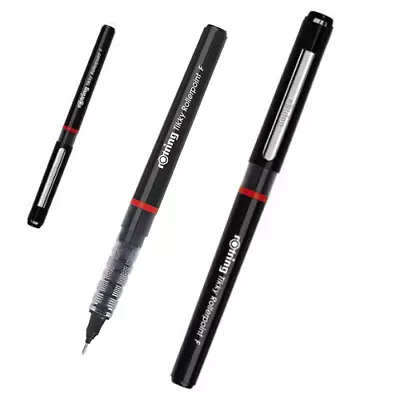 £4.75 • Buy Rotring Tikky Rollerpoint Fine Pens X3