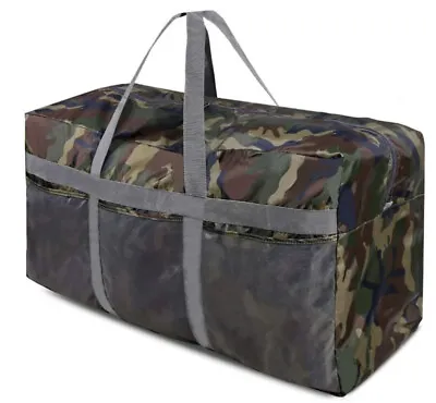 REDCAMP Extra Large 31'' Camouflage Travel Duffle Bag 96L Lightweight - New • £19.99