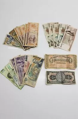 5616 Face Value Obsolete Mexican Peso Bank Notes • $47