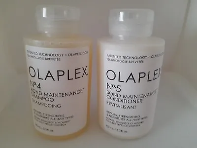 Olaplex No. 4 And No. 5 Bond Maintenance Shampoo And Conditioner 100ml  • £26.50