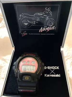 G-SHOCK X KAWASAKI GPZ900R Ninja Collaboration Model Wristwatch Used • $171.95