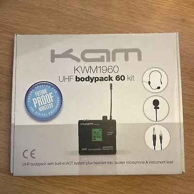 Kam KWM1960 UHF Body Pack 60 Kit • £30