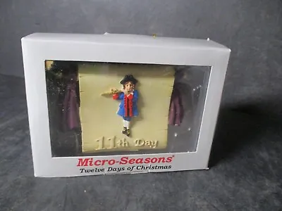 MICRO-TRAINS MICRO-SEASONS 12 DAYS OF CHRISTMAS ORNAMENTS  11th Day NIB A106 PN • $4.50