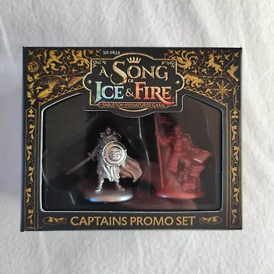 A Song Of Ice And Fire: Tabletop Miniatures Game ASOIAF - Captains Promo Set • $25.27