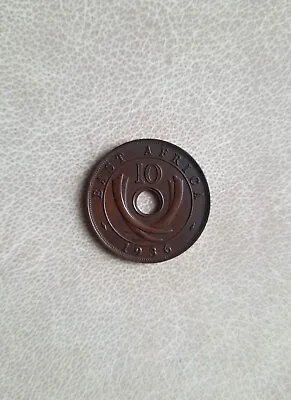 1936 (British) East Africa 10 Cents Coin • £2.99
