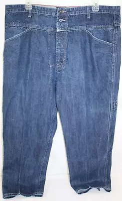 VTG 90s Marithe Francois Girbaud Brand X Men’s 44 Dark Wash Blue Denim Jeans • $44.99