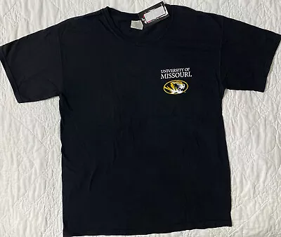 Men's University Of Missouri Tigers 1839 T-Shirt Large Print Front & Back • $14.99