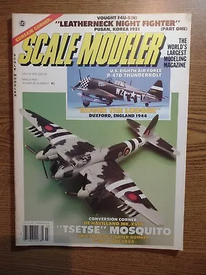 Scale Modeler Vol. 28 No. 3 (MAR 1993) - Leatherneck Night Fighter • $7.50