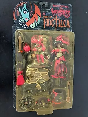 Resurrection Of Monstress Night Of Noctilca Witch Action Figure Year 2000 SEALED • $21.50