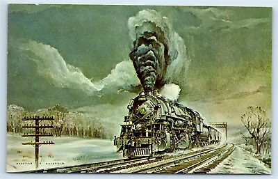 Postcard Baltimore & Ohio 7144 Hagerstown Model RR Club MD G177 • $2.99