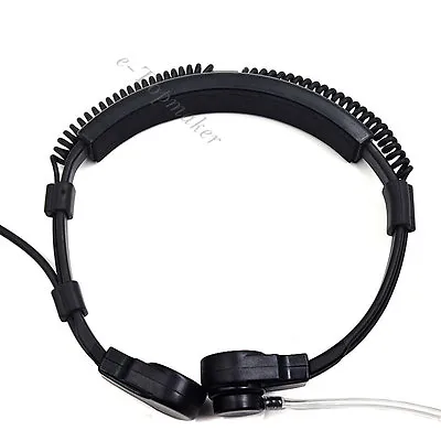 Military Tactical Throat Mic Headset Earpiece For Cobra Two Way Radio CX112/312 • $8.13