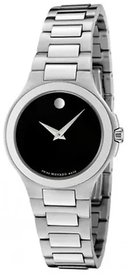 Movado 0606164 Corporate Exclusive Silver Tone Women's Watch $895 ~ GREAT GIFT • $490.33