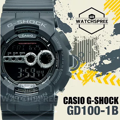 Casio G-Shock Extra Large Series Watch GD100-1B • $90.90