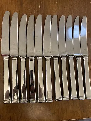 Martha Stewart Stainless Wedgwood 11 RECITAL Knives! FREE SHIPPING • $27