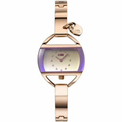 Storm Temptress Charm RG-Violet Ladies Watch Violet Dial & Rose Gold Strap 47... • £139.99