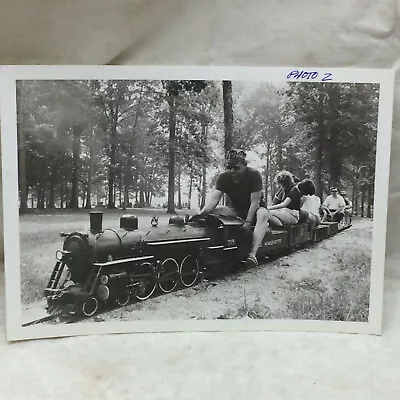 Vintage Train Ride Great Lakes Steamer Photograph Royal Oak's Jaycee-Starr Park  • £21.69