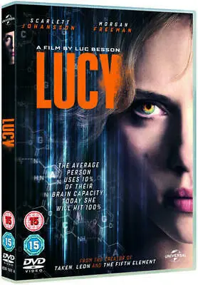 Lucy DVD Action & Adventure (2015) Morgan Freeman Quality Guaranteed • £1.95