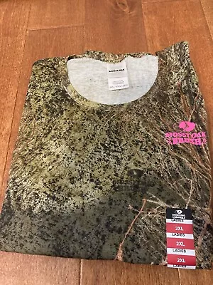  Mossy Oak BRUSH Long Sleeve Camo Shirt Size  2XL Womens • $12.38