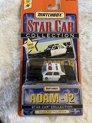 MATCHBOX Star Car Collection : ADAM-12 Grand Fury Police Car • $20