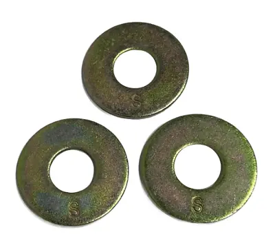 3/8  Grade 8 USS Flat Washer Yellow Zinc Plated (QTY 100) • $15