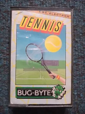Tennis Cassette Tape By Bug-Byte Software For The BBC Micro / Acorn Electron • £3
