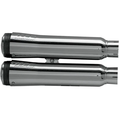 $757.39 • Buy SuperTrapp FatShots Slip-On Mufflers Chrome #828-71134 Harley Davidson V-Rod