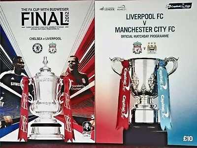 £14.99 • Buy 2012 FA Cup Final & 2016 League Cup Final (Capital One) Both Mint Value Lot