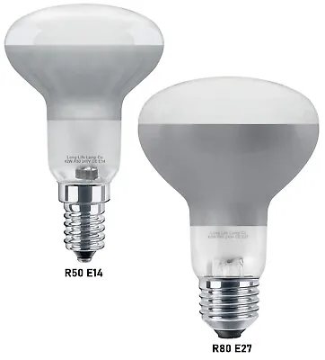 £6.99 • Buy Halogen Energy Saving Eco Reflector 28w Or 42w, R50 / R63 / R80 Light Bulbs