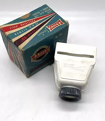 Zadiix Junior Zoom-Up 35MM Slide Strip Viewer W/Original Box No. 503 Vintage • $26