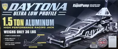 Racing Jack 1.5 Ton High Performance Aluminum Ultra Low Profile Lightweight NEW • $429.95