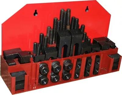 52 Pc Clamping Kit CK102B 3/8 Slot 5/16 Stud For Milling Machine • £55.20