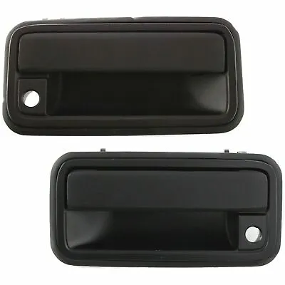 NEW Outside Front Door Handles Set LH RH Black For 98-05 S10 BLAZER JIMMY SONOMA • $19.95