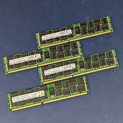 Homelab Upgrade Kit HP Z420 - 64GB (4x16gb) PC3-12800R 1600Mhz DDR3 ECC Reg RAM • £46.99