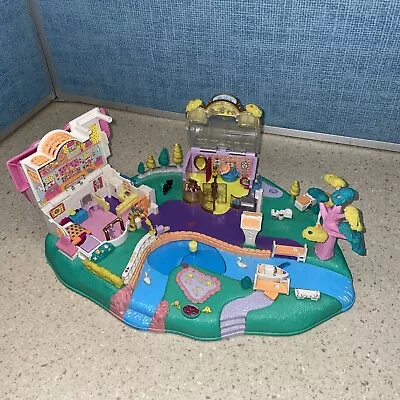 Vintage Polly Pocket Polly’s Magical Movin’ Pollyville Boutique Playset 1996 • $39.99