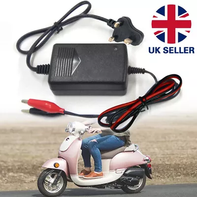 6V Volt Sealed Lead Acid Battery Charger For Motorbike Quad Bike Kid Toy Car UK~ • £7.45