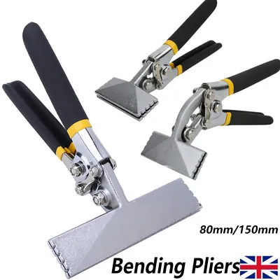 Seamer Former Plier Sheet Metal Bending Forming Pliers Crimping Tool 80mm/150mm • £15.59