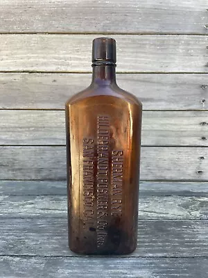 SHERMAN RYE  HILDEBRANDT POSNER & CO. INC.  SAN FRANCISCO CAL. Western Whiskey • $23.95