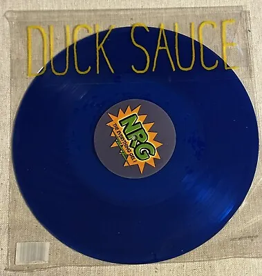Duck Sauce NRG Clear Blue Vinyl A-Trak Armand Van Helden • $89.98
