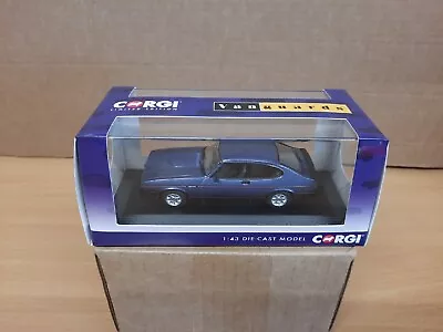 Corgi Vanguards 1:43 Scale Ford Capri Mk3 2.8i Special Paris Blue VA10822 • £36