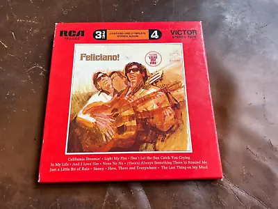 Voice & Guitar-jose Feliciano Reel To Reel Tape/tp3 5062/4 Trk/3 3/4 Ips/stereo • $10