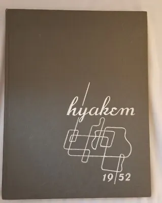 1952 Hyakem College Ellensburg Washington Year Book • $20
