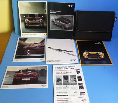 17 2017 Mini Clubman Owners Manual • $40.95