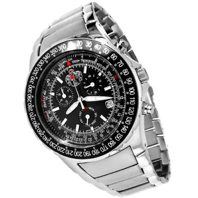 S.u.g. Thunder Men's Swiss Isa Chronograph Quartz Nautical Watch New Swiss Made • $134.99