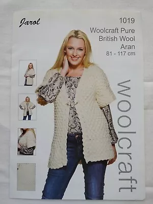 £1.30 • Buy Ladies  Waistcoat / Cardigan Knitting Pattern   32   To 46     Aran
