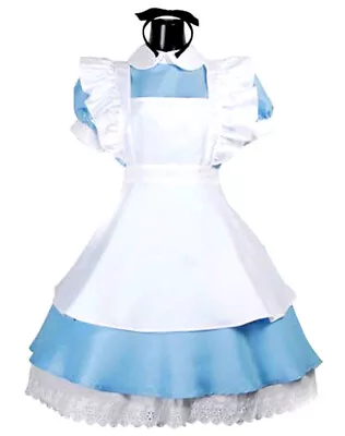 £19.99 • Buy Girls Alice Costume Teen Children Alice Wonderland Book Day Fancy Dress Outfit